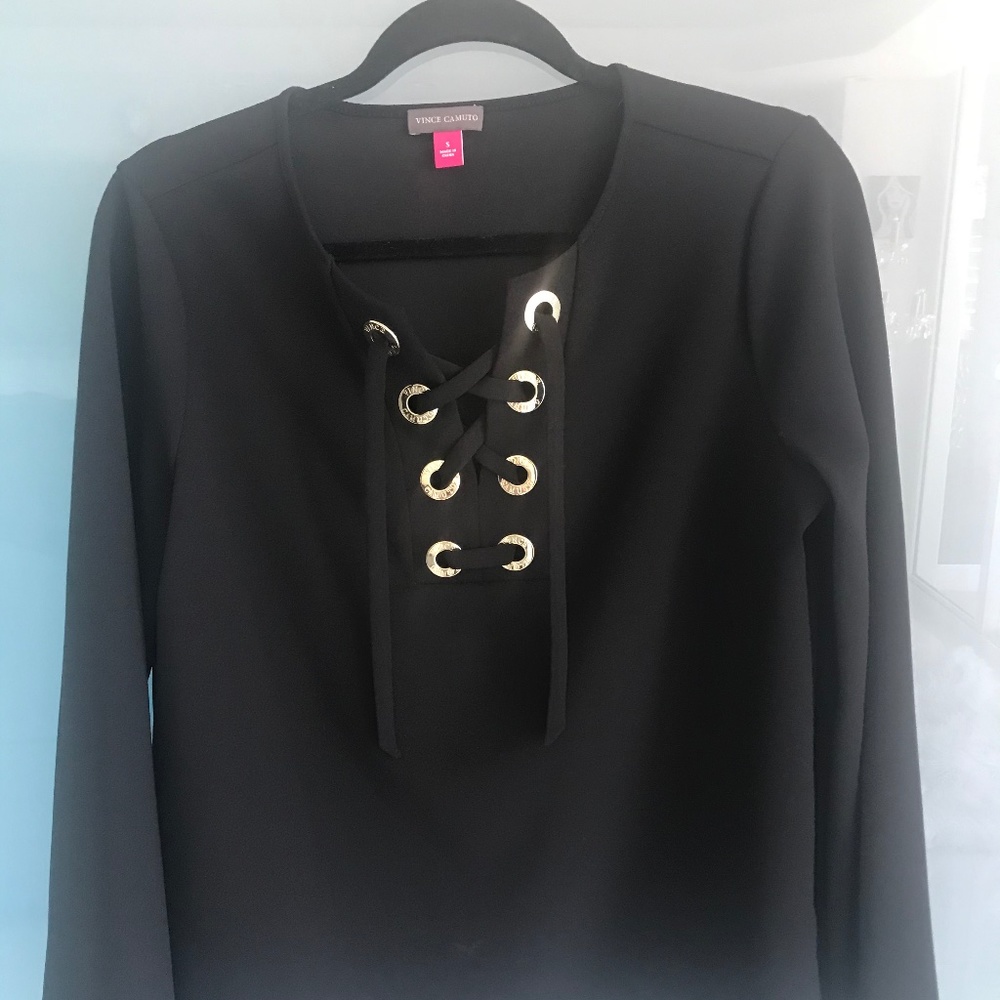 Vince Camuto Black Top- Small